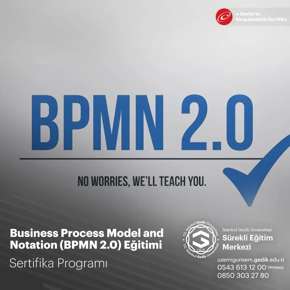 Business Process Model and Notation (BPMN 2.0) Eğitimi 